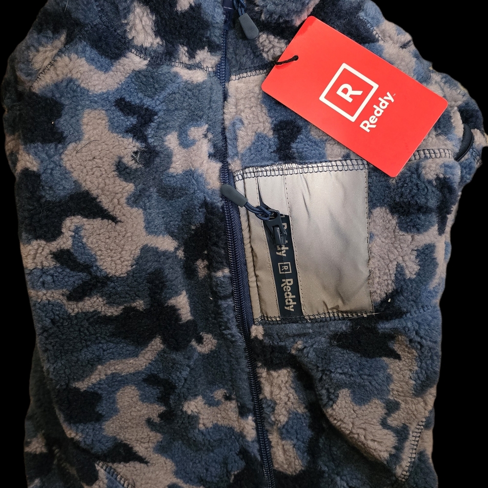 Reddy Blue Camouflage Fleece Jacket
